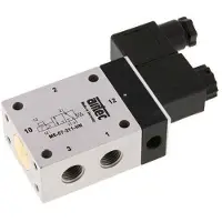 AirTec 3/2 G1/4'' (G1/8'') Magnetventil Externe Steuerung 12V DC 0-10bar/0-140psi