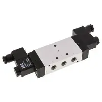 AirTec 5/3 G1/4'' Center Closed Magnetventil 24V AC 3-10bar/42-140psi