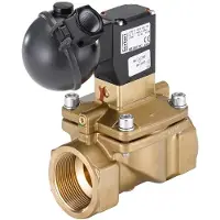 Burkert Magnetventil G1/2'' NC Messing NBR 0.2-16bar/3-232psi 230VAC/DC Wasserschlagschutz ATEX 5282 355115