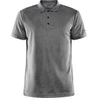 Craft Herren Poloshirt Core Unify Polo Shirt 1909138-975000 XXXL - Dk Grey Melange - XXXL
