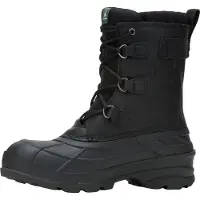 Kamik Alborg Plus Herrenschuhe Warmfutter Winterstiefel Schwarz Freizeit