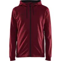 Craft Sweatjacke ADV Unify FZ Hood Herren Rhubarb-M