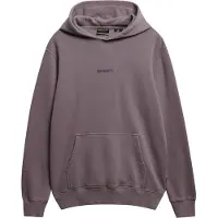 Superdry für Herren. M2014031A Kapuzenpullover Micro Logo lila (M), Lässig, Flieder, Baumwolle