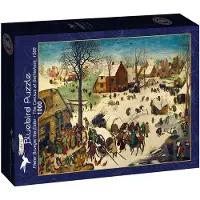 Bluebird Puzzle Puzzle Pieter Bruegel the Elder - Die Volkszählung in Bethlehem 1000 Teile