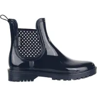 Regatta Chelseaboots "Harriet II", Damen, Gr. 41, blau (marineblau), Obermaterial: 100% Lederfaserstoff LEAFIBTEX., Schuhe Chelseaboots