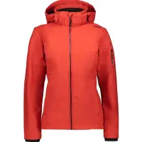 CMP Woman Jacket Zip Hood Jacket Damen Softshelljacke 39A5006 55BE : 48 Grösse - Bekleidung: 48