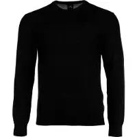 Armani Exchange für Herren. 8NZM3AZM8AZ1200 Pullover schwarzes weiches Garn (M), Lässig, Wolle