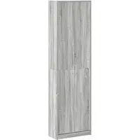 vidaXL Kleiderschrank Graues Sonoma 55 x 25 x 189 cm Holzwerkstoff