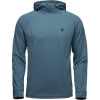 Black Diamond - L/S Alpenglow Hoody - Longsleeve Gr L blau
