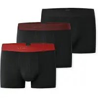 Schiesser Boxershorts "95/5 Multipacks" mit farblich abgesetztem, sportlichem Logo-Webgummibund