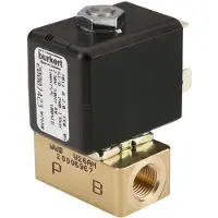 Burkert Magnetventil NC G1/8'' Messing EPDM 0-6.5bar/94psi 24VDC 7011 375858