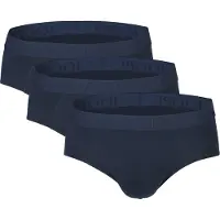 JOOP! Slip JOOP "Everyday", Herren, Gr. M, blau (navy), Obermaterial: 95% Baumwolle, 5% Elasthan, unifarben, körpernah, Unterhosen Slip, mit elastischem Logobund