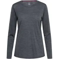 Narsaq Ikamiut Merino Longsleeve Women forged iron - Größe XXL NQ252212