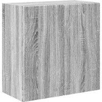 vidaXL TV-Wandschrank 59,5 x 31 x 60 cm Sonoma-Grau Holzwerkstoff