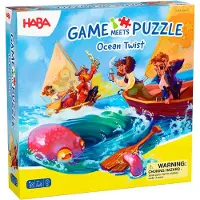 Haba Game Meets Puzzle Ocean Twist Brettspiel