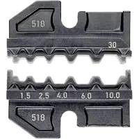 Knipex 97 49 30 Krympeindsats Uisolerede stødforbinder 1.5 til 4 mm² Passer til mærke Knipex 97 43 200, 97 43 E, 97 43 E AUS, 97 43 E UK, 97 43 E US