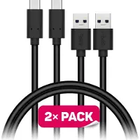 Connect IT CCA-5006-BK, 1 m, USB C, USB A, USB 2.0, 5 Gbit/s, Schwarz