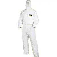 Uvex 5/6 comfort Einwegschutz Overall Chemiekalienschutz weiß M - 9871010 - weiß