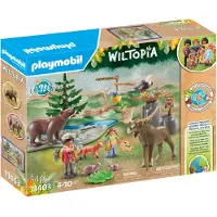 Playmobil 71403 Wiltopia Abstecher zu den Tieren Nordamerikas, Konstruktionsspielzeug