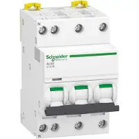 Schneider Electric Schneider Acti9 IC40N 3P+N B16A Sicherungsautomat - A9P44716