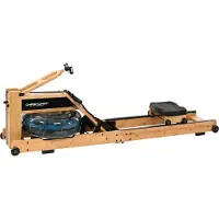 Christopeit Sport Rudergerät SPORT "Wasserrudergerät Colorado", braun (holzfarben, schwarz), Rudergeräte, Kinder, ohne Unterlegmatte, Rudergerät, Rudermaschine, klappbar, B:52cm H:49cm L:196cm, Topseller
