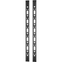 APC Easy Rack vertikaler 0HE Zubehörkanal, 48HE, 2 Stück, Regal-Schiene, Schwarz, 2 Stück(e), 7 kg