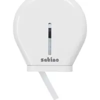 Wepa Satino Jumbo Toilettenpapier Spender , Toilettenpapier-Großrollenspender, Maße: 245 x 265 x 122 mm, small, JT1-kompatibel