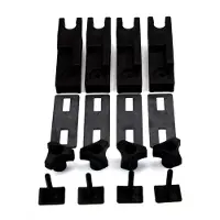 Thule T Track Adapter 696 0 (24x30mm for 45mm U Bolt) neutral (696001-696001)