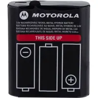Motorola 1532, Akku, Schwarz, MT350R, MT352R, MU354R, MT352TPR, MU350R, Nickel-Metallhydrid (NiMH), 1300 mAh, 3,6 V