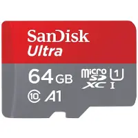 SanDisk microSD Ultra - 64GB - inklusive SD Adapter - Full HD