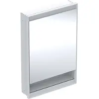 Geberit Spiegelschrank One 60x90x15cm, m N, 1 T, An L, w/A pb