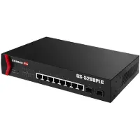 Edimax GS-5208PLG V2, Managed, Gigabit Ethernet (10/100/1000), Power over Ethernet (PoE), Rack-Einbau