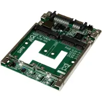 StarTech.com Adapter 2x Msata Auf Sata 2 5