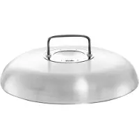 Fissler Topfdeckel "ORIGINAL-PROFI COLLECTION Hochraum-Deckel", silber (silberfarben), Ø:24cm, Edelstahl 18/10, Deckel, Topfdeckel, Hochwertiger Hochraum-Deckel aus Edelstahl