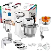 Bosch MUMS2EW40 MUM Serie 2 Küchenmaschine, 700W, 3,8l, weiß