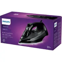 Philips Bügeleisen 5000 Series mit Keramikbügelsohle, 45 g/min konstanter Dampf, 2600 W, Schwarz (DST5040/80)