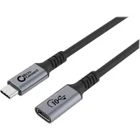 Microconnect USB3.2CC1EX, 1 m, USB C, USB C, USB 3.2 Gen 2x2, Schwarz