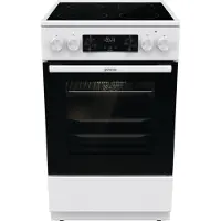 Gorenje Elektro-Standherd "GECS5C70WA", Energieeffizienz: A, weiß, Herdsets, Knusprig genießen – ganz ohne Extra-Kalorien - dank AirFry-Funktion, Elektro-Standherd