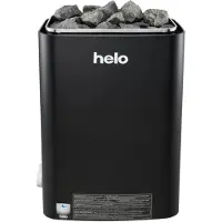 Tylö Saunaöfen Helo Vienna 6.0 kW | mit integrierter Steuerung | Schwarz helo-000509