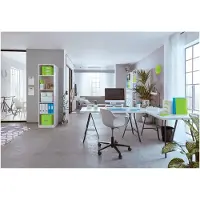Leitz Wow Desk Cube 5 Schubladen 1 Große Und 4 Kleine Buc-schubladen
