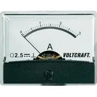 Voltcraft AM-60X46/3A/DC AM-60X46/3A/DC Einbau-Messgerät AM-60X46/3A/DC 3 A Drehspule