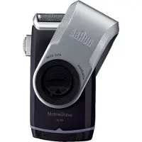 Braun Reiseelektrorasierer PocketGo M90 MobileShave schwarz