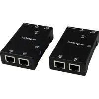 StarTech.com .com HDMI über Cat5 Video Extender mit Power over Cable (PoC) bis zu 50m, 1920 x 1080 Pixel, AV-Sender & -Empfänger, 50 m, Kabelgebunden, Schwarz