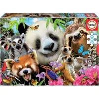 Educa 300 Schwarzaugige Freunde Selfie Puzzle Mehrfarbig 8-11 Years Kinder Mehrfarbig 8-11 Years