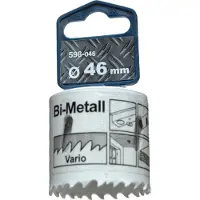 Kwb 598046, Einzelbild, Bohrer, Aluminium, Kupfer, Gipskarton, Kunststoff, Stahl, Holz, Weiß, Bimetallisch, Hochgeschwindigkeitsstahl (HSS), Kobalt-Legierung Schnellstahl (HSS-Co)