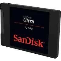 SanDisk Ultra 3D, 2 TB, 2.5", 560 MB/s, 6 Gbit/s