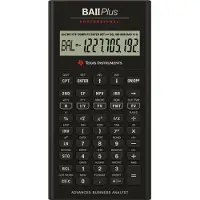 Texas Instruments Ba Ii Plus Professional Iibapro/fc/3e12/a Taschenrechner