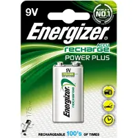 Energizer ENRPP3P1, Wiederaufladbarer Akku, 9V, Nickel-Metallhydrid (NiMH), 9 V, 1 Stück(e), 175 mAh