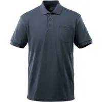 Mascot Herren Orgon Polo-Shirt mit Brusttasche CROSSOVER Schwarzblau XL - 51586-968-010-XL - Schwarzblau