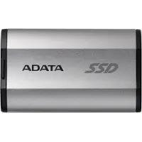 ADATA SD810, 2 TB, USB Typ-C, USB 3.2 Gen 2x2, 2000 MB/s, Schwarz, Silber
